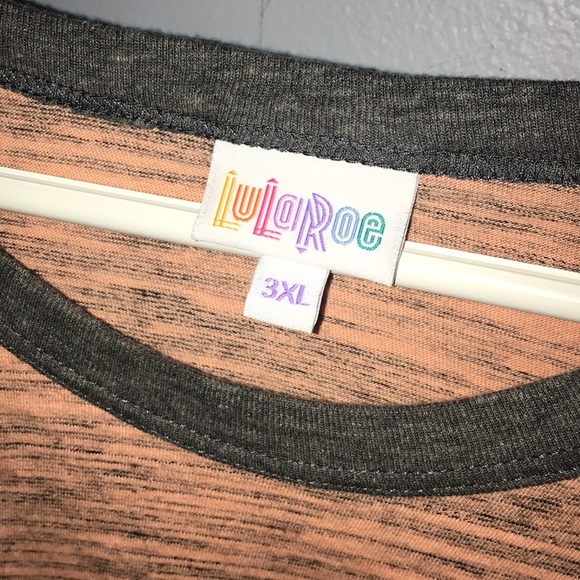 SOLD Lularoe Randy Baseball Tee - Picture 3 of 4